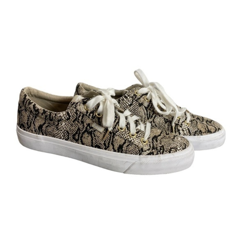 Keds Canvas Animal Print Sneakers Size 9